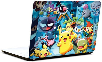 Pics And You Pokemon Cartoon Themed 128 3M/Avery Vinyl Laptop Decal 15.6 Flipkart