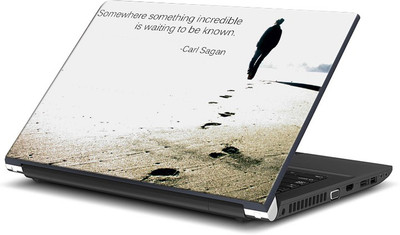 

ShopMantra Somewhere Something Incredible by Carl Sagan. Vinyl Laptop Decal 15.6