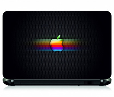 

Box 18 Black Apple Vinyl Laptop Decal 15.6