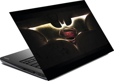 

hifex batman vs superman vinyl Laptop Decal 15.6