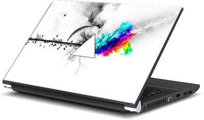 

ShopMantra Pink Floyd Spectrum Rainbow Vinyl Laptop Decal 15.6