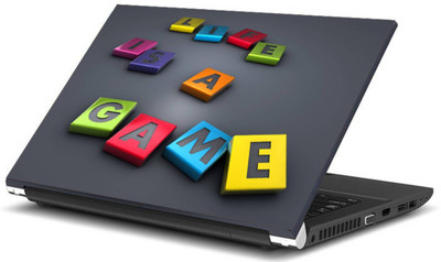 

Print Shapes Life is a game Vinyl Laptop Decal 15.6