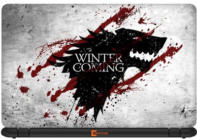 

Urban Monk Winter is Coming Art Vinyl Laptop Decal 13.3