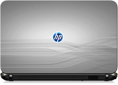 

Geek HP Grey Middle Laminated Vinyl Laptop Decal 15.6