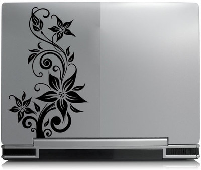 

Decor Kafe Florish plant Sticker Self Adhesive Vinyl Laptop Decal 15.6