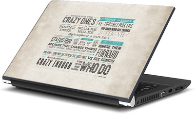 

ShopMantra Steve jobs quote Vinyl Laptop Decal 15.6