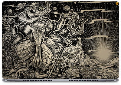 

Posterboy Alien Dancing Ganapati Officially Licensed Vinyl Laptop Decal 15.6
