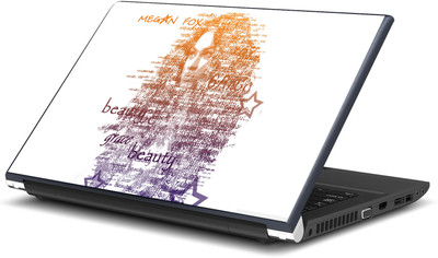

Artifa Megan Fox Typography Vinyl Laptop Decal 15.6