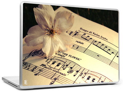 

Print Shapes Flower Vinyl Laptop Decal 15.6