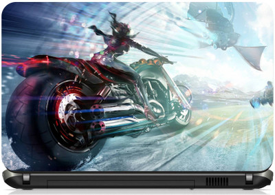 

Psycho Art Bike Rash Rider Vinyl Laptop Decal 15.6