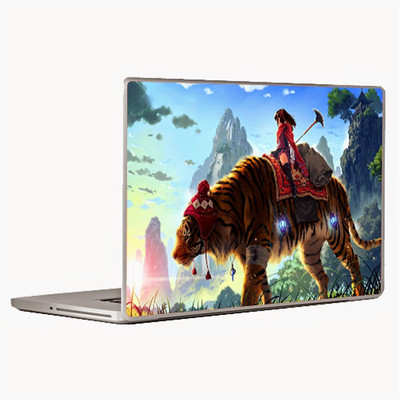 

Theskinmantra Lion Princess Universal Size Vinyl Laptop Decal 15.6