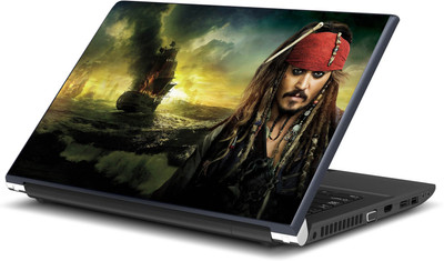 

Artifa Johnny Depp from Pirates of The Caribbean Movie Vinyl Laptop Decal 15.6