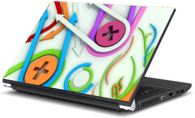 

Print Shapes Plus Sign & Arrow Vinyl Laptop Decal 15.6