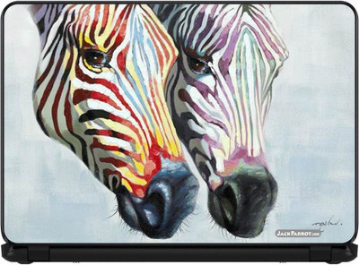 

Jack Parrot Zebra col Vinyl Laptop Decal 15.5