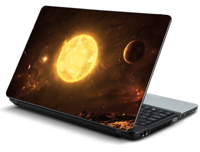 

Psycho Art Spectacular Inferno Fire Vinyl Laptop Decal 15.6