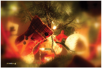 

Pics And You Pics And You Christmas Themed 216 Laptop Skin Vinyl Laptop Decal 15.6