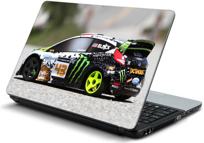 

Geek ken block ford fiesta toy car HQ Laminated Vinyl Laptop Decal 15.6