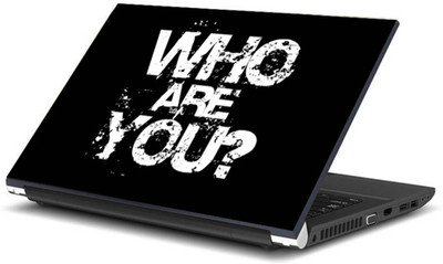 

Print Shapes Who are you Vinyl Laptop Decal 15.6