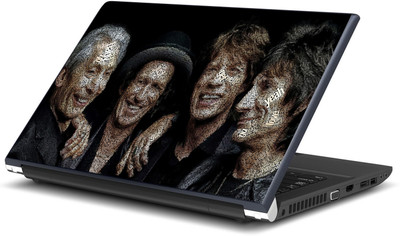 Artifa Rolling Stones Typography Vinyl Laptop Decal 15.6