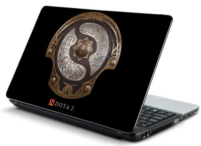 

Geek Dota 2 Shield HQ Laminated Vinyl Laptop Decal 15.6