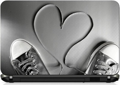 

Geek shoestring heart Laminated Vinyl Laptop Decal 15.6