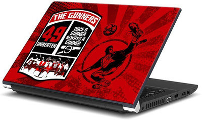 

ShopMantra Arsenal The Gunners Unbeaten Vinyl Laptop Decal 15.6