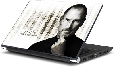 

ShopMantra Think Different Quote Artwork By Steve Jobs Vinyl Laptop Decal 15.6