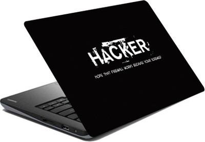 

hifex LOGO hacker black vinyl Laptop Decal 15.6