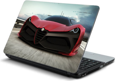 

Geek alfa romeo supercar car HQ Laminated Vinyl Laptop Decal 15.6