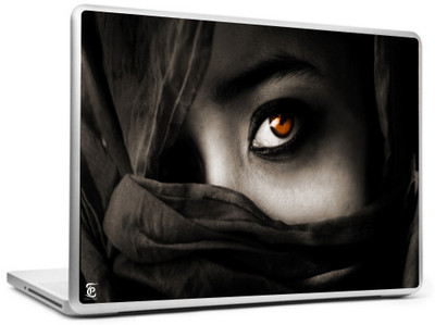 

Print Shapes Girl eye face Vinyl Laptop Decal 15.6
