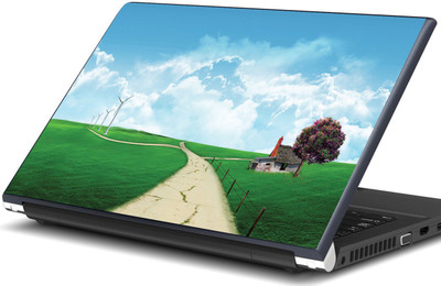 

Artifa Road through farm Nature Vinyl Laptop Decal 15.6