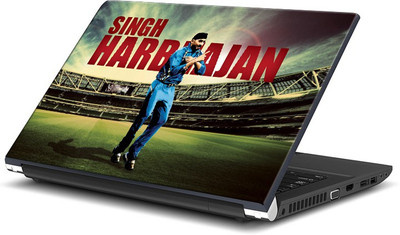 

ShopMantra Harbhajan Singh The Turbanator Vinyl Laptop Decal 15.6