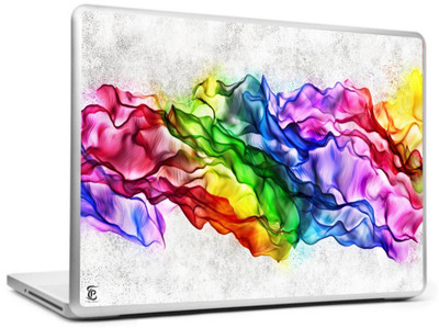 

Print Shapes Abstract silk in rainbow colors Vinyl Laptop Decal 15.6