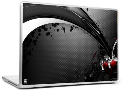

Print Shapes Black Rainbow broken heart Vinyl Laptop Decal 15.6