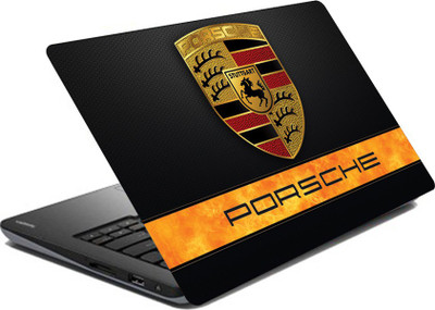 

hifex logo porche vinyl Laptop Decal 15.6
