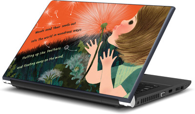 

Artifa Feathers of Plants Vinyl Laptop Decal 15.6