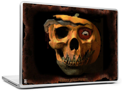 

Print Shapes Scary halloween pumpkin Vinyl Laptop Decal 15.6