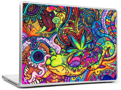 

Print Shapes Colourfull abstract design Vinyl Laptop Decal 15.6