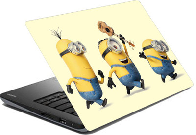 hifex minions running vinyl Laptop Decal 15.6