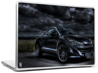 

Print Shapes Black peugeot car Vinyl Laptop Decal 15.6