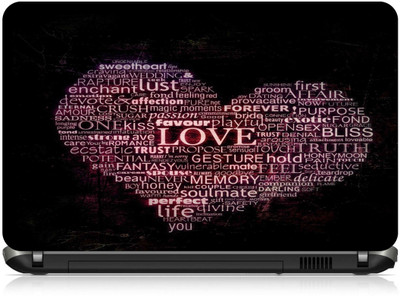 

Box 18 Love Typography867 Vinyl Laptop Decal 15.6