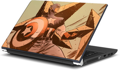 

ShopMantra Captain america Vinyl Laptop Decal 15.6