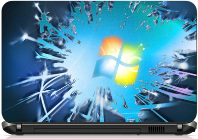 

Print Shapes Broken Window Logo Vinyl Laptop Decal 15.6