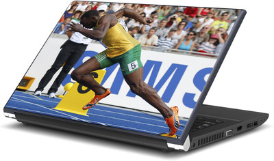 Artifa Usain Bolt Running Vinyl Laptop Decal 15.6