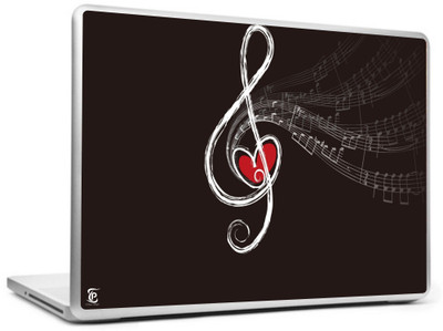 

Print Shapes Ground key heart love art Vinyl Laptop Decal 15.6