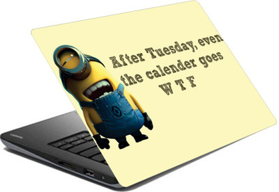 

hifex MINIONS WTF vinyl Laptop Decal 15.6