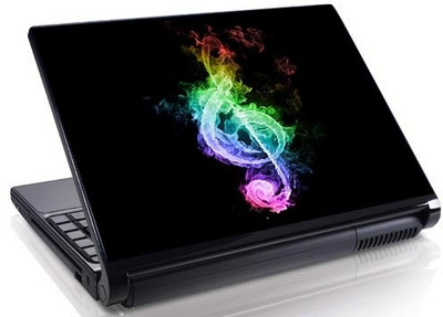 

Theskinmantra Liquid Note Vinyl Laptop Decal 15.6