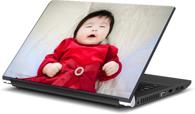 

ShopMantra Cute Baby Girl Vinyl Laptop Decal 15.6