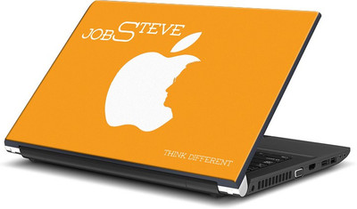 

ShopMantra Steve Jobs Apple Face Design Vinyl Laptop Decal 15.6