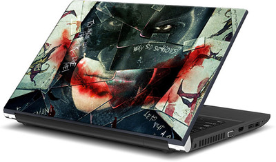 

ShopMantra Batman and Joker Vinyl Laptop Decal 15.6